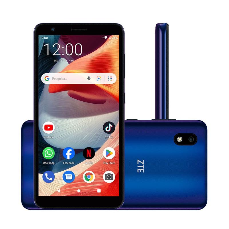 ◆三葉☘️◆ ZTE Blade A3 32GB 1GB Ram Tela 5.45' Câmera 8Mp + Selfie 5Mp